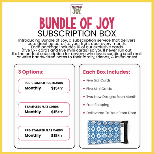 Bundle of Joy Subscription - Holiday Gift