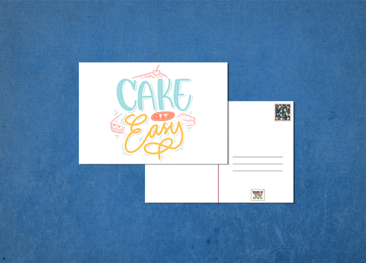 Cake It Easy - Postcard
