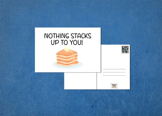Nothing Stacks Up To You - Postcard