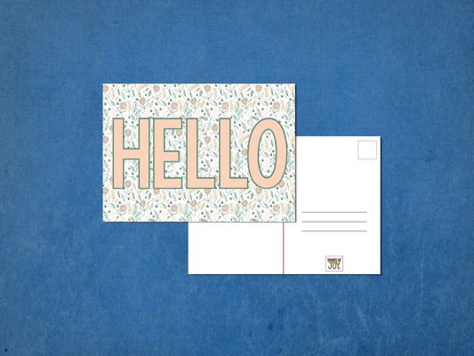 Hello - Postcard