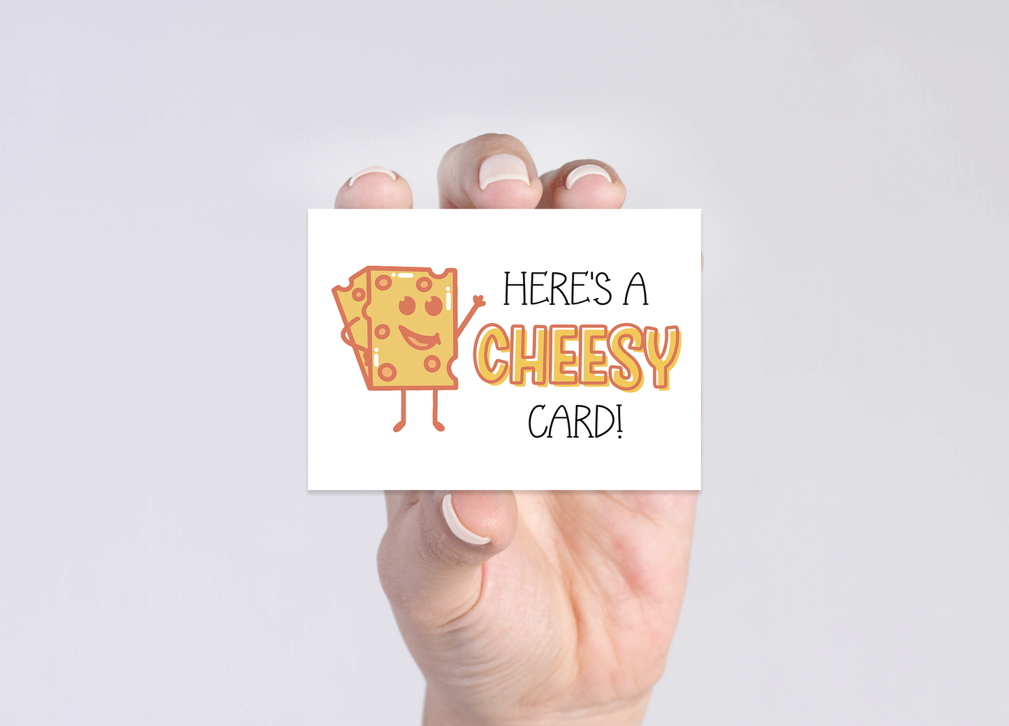 Here’s a Cheesy Card - Mini