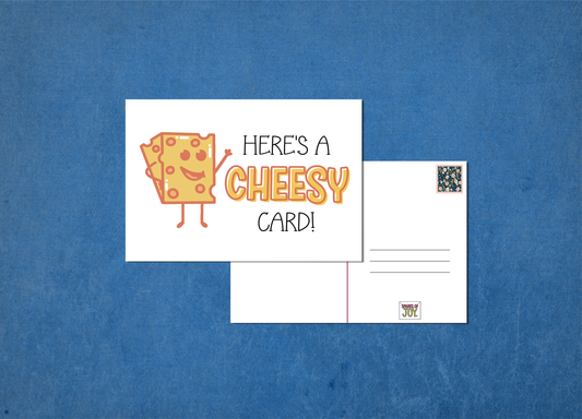 Here’s a Cheesy Card - Postcard