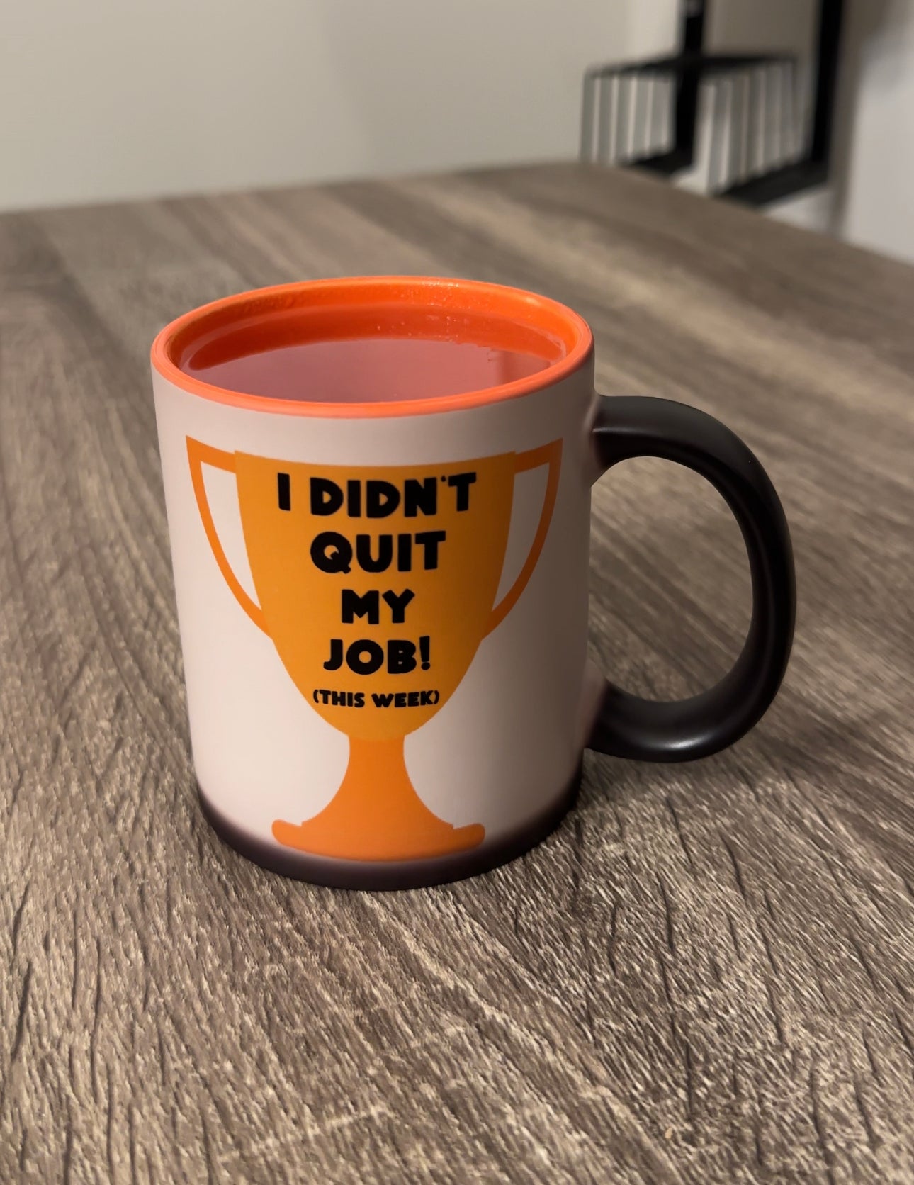I Didn't Quit My Job This Week Color Changing Coffee Mug