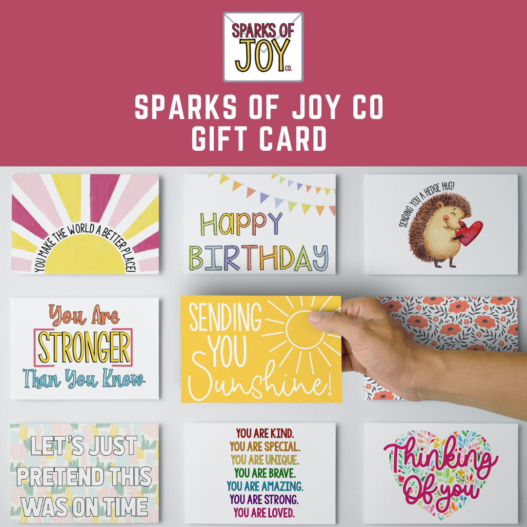 Sparks of Joy Co Gift Card