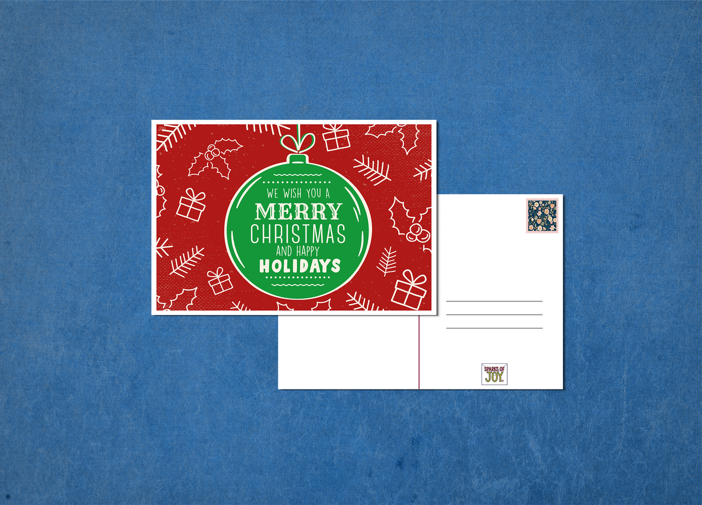We Wish You A Merry Christmas - Postcard