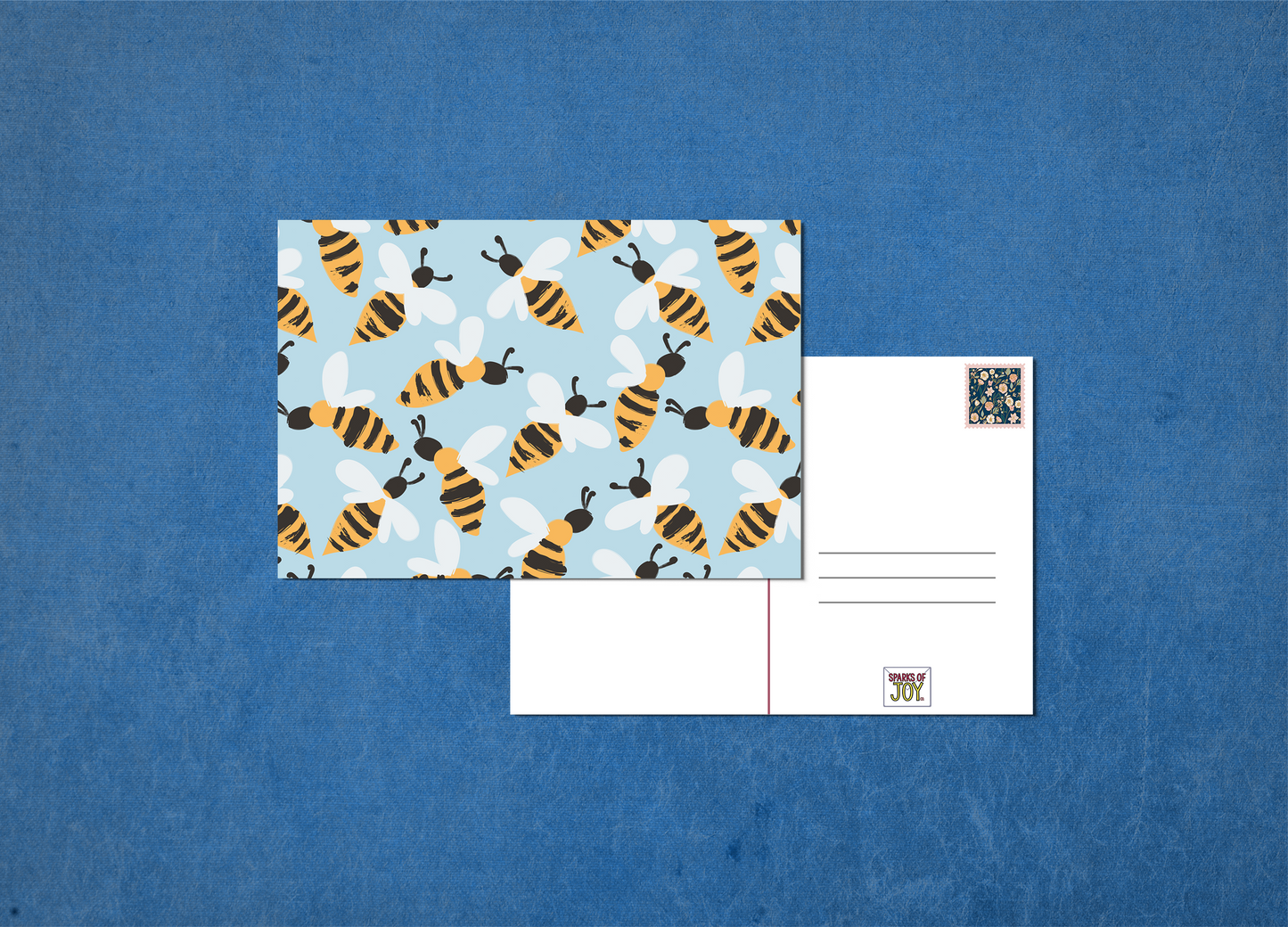 No Bee's Knees - Postcard