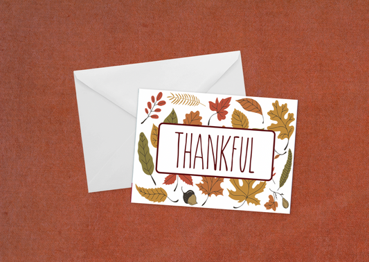 Thankful - Flat Card