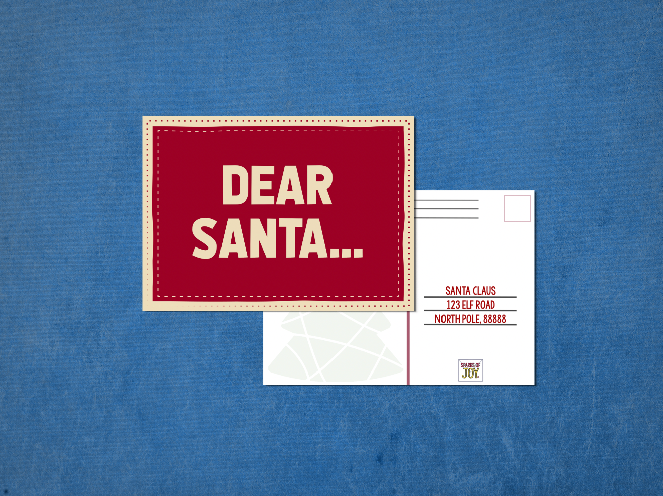 Dear Santa - Postcard