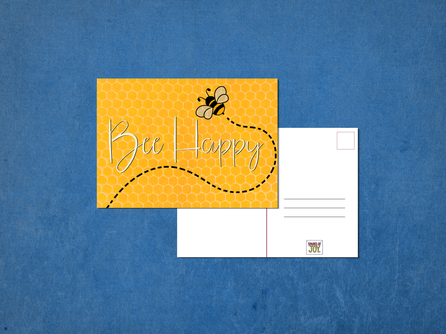 Bee Happy - Postcard