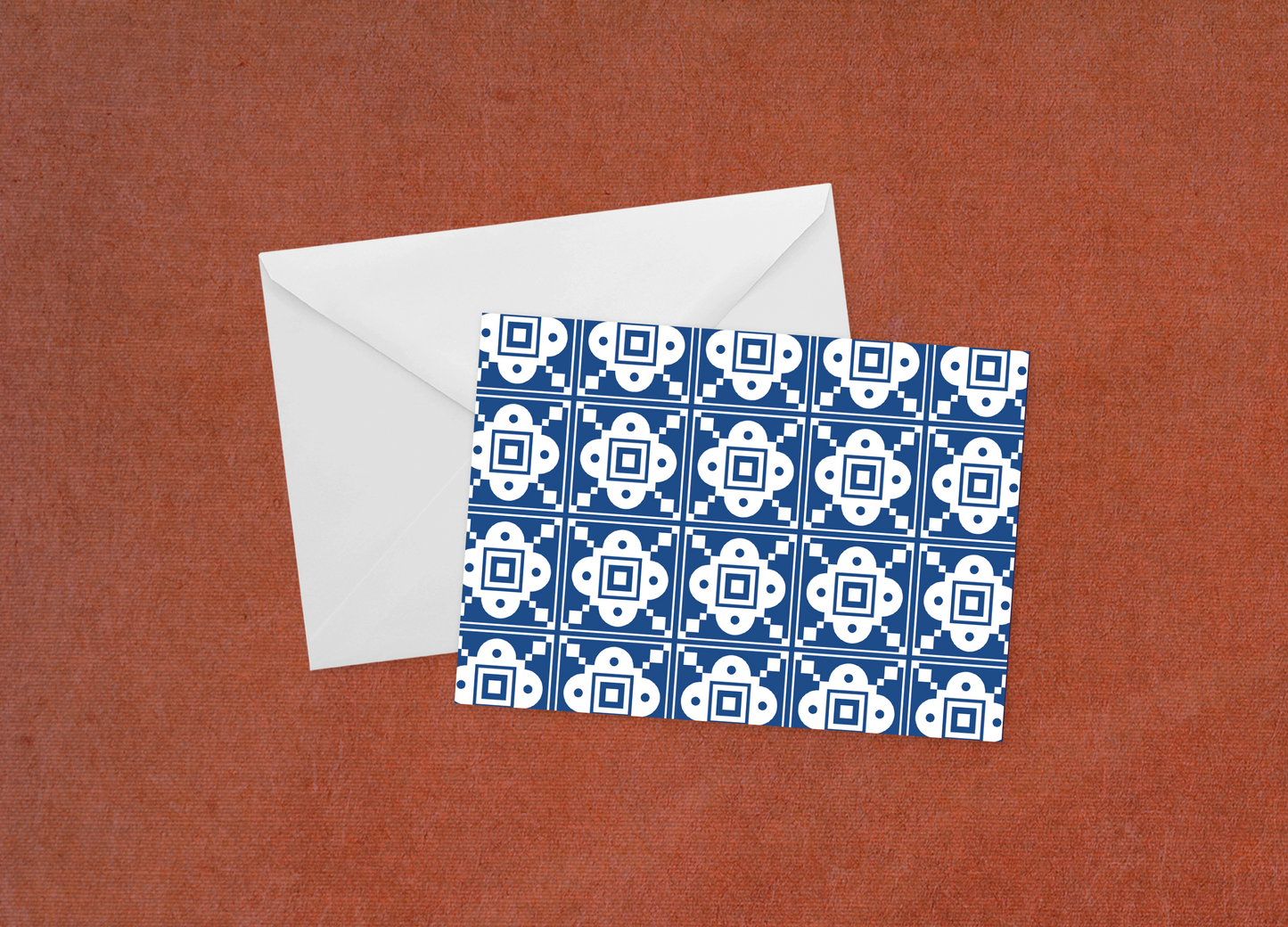 Moroccan Tile - Flat Card