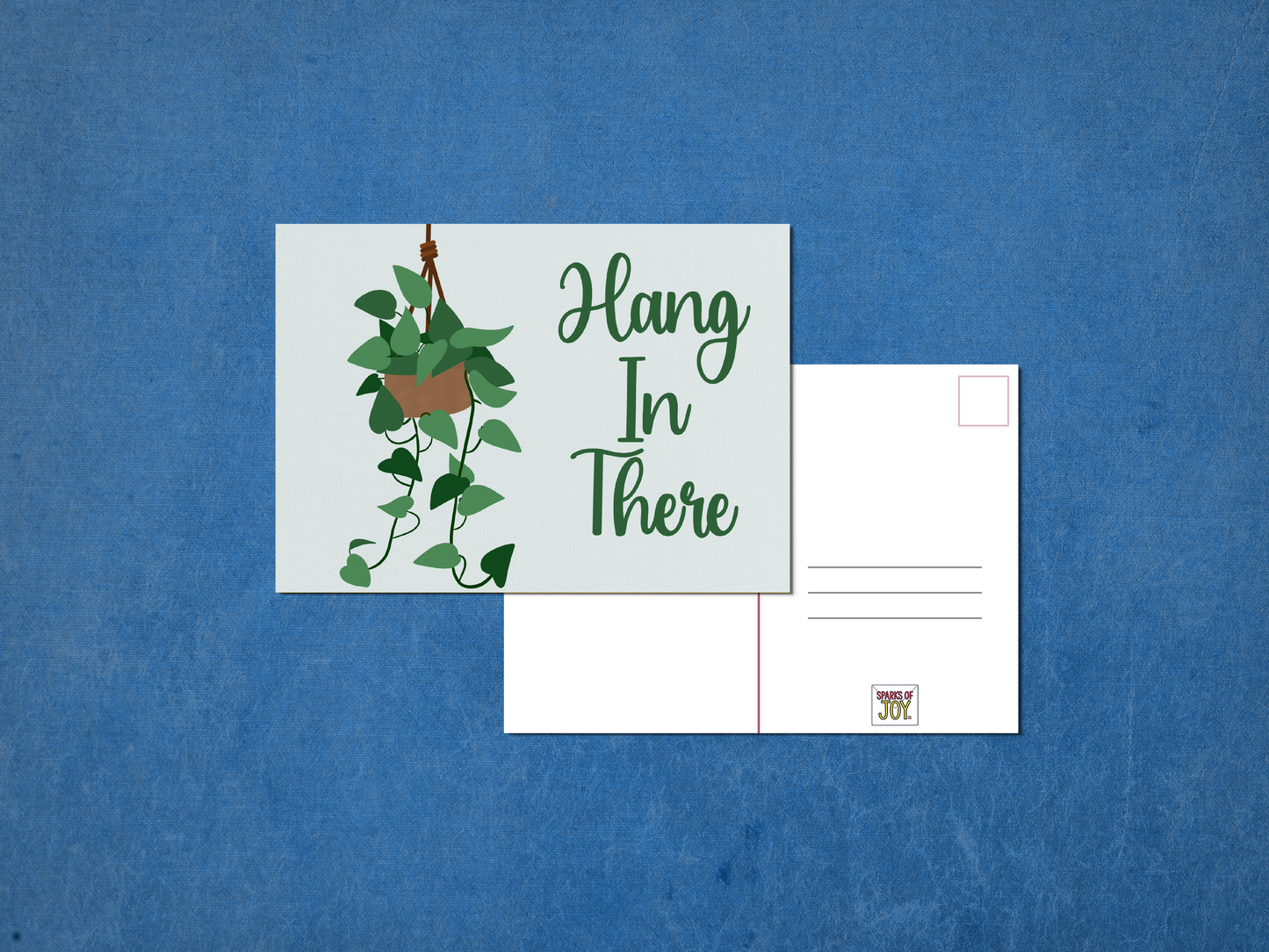 Hang In There - Postcard