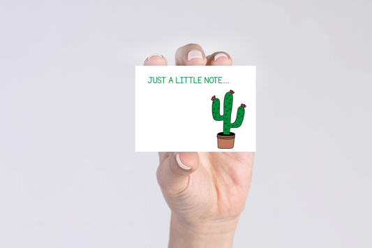 Just A Little Note - Mini