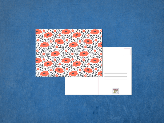Poppy Fields - Postcard