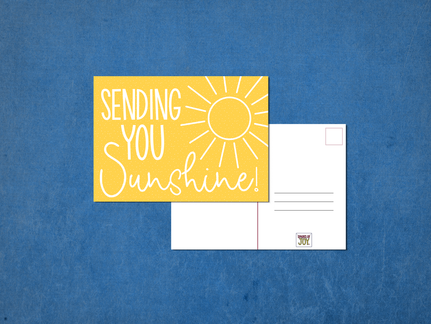 Sending You Sunshine - Postcard