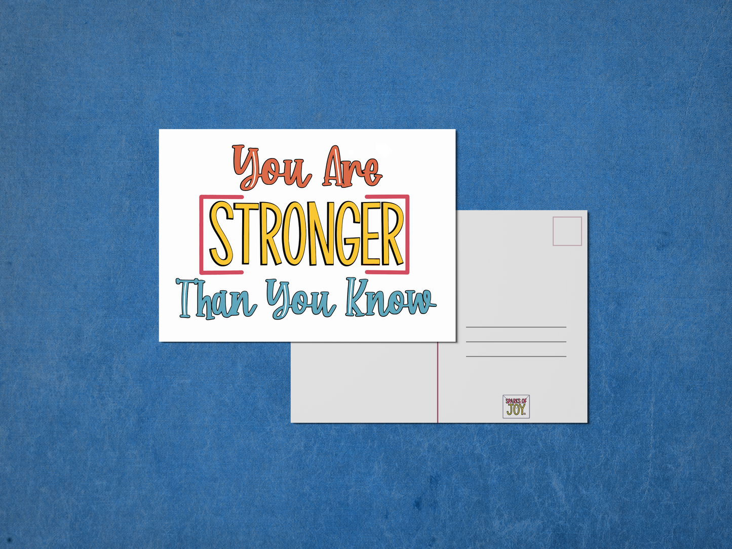 You Are Stronger Than You Know - Postcard