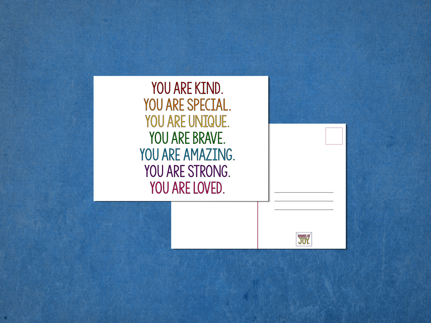 You Are - Postcard