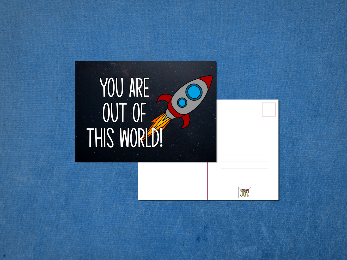 You Are Out Of This World - Postcard
